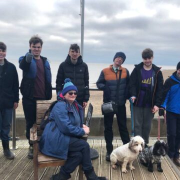 Bracing sea air